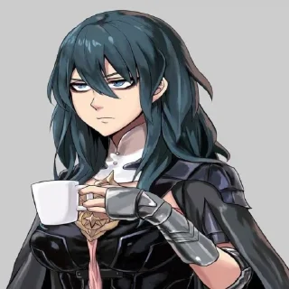 💙 emoji Byleth fire emblem Telegram sticker 12 of 120