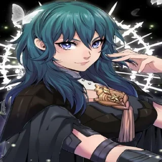 💙 emoji Byleth fire emblem Telegram sticker 15 of 120