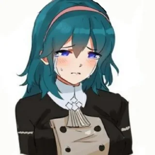 💙 emoji Byleth fire emblem Telegram sticker 5 of 120