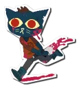 💀 emoji Mae Borowski NITW Telegram sticker 19 of 72