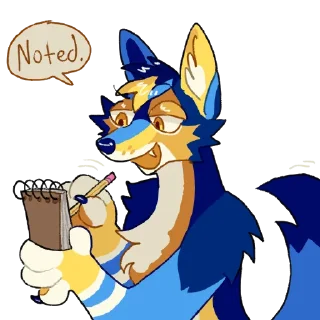 🖊️ emoji Rush Coyote Telegram sticker 9 of 50