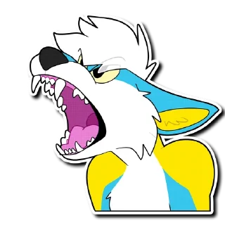 😡 emoji Rush Telegram sticker 14 of 16