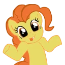 😶 emoji My little pony Telegram sticker 7 of 16