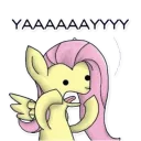 😛 emoji My Little Pony Telegram sticker 10 of 39