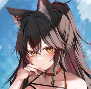 🐺 emoji Texas (Arknights) Telegram sticker 19 of 106