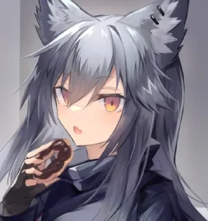 🐺 emoji Texas (Arknights) Telegram sticker 8 of 106