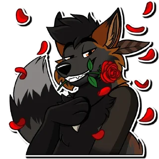 🌹 emoji Tyler & Friends 🧡 Telegram sticker 22 of 83