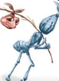 🐜 emoji formiga triste Telegram sticker 15 of 17