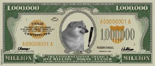 💵 emoji DogeBonk Degen Telegram sticker 24 of 58