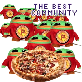 🏘️ emoji PPizza Degen Telegram sticker 6 of 26