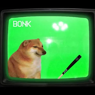 Sticker from @santovibonks DogeBonk Memes Collection #2