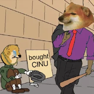 Sticker from @santovibonks DogeBonk Memes Collection #2