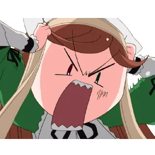 Sticker from Rozen Maiden - Suiseiseki  翠星石