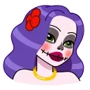 😈 emoji Vera Calavera Telegram sticker 18 of 20