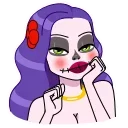 😒 emoji Vera Calavera Telegram sticker 20 of 20