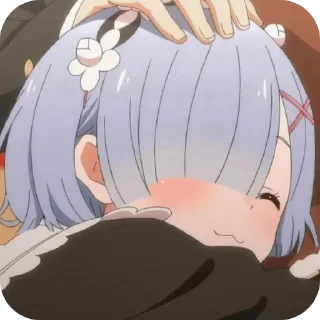 👍 emoji Re:Zero Rem Telegram sticker 11 of 17