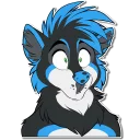😨 emoji Leo Telegram sticker 1 of 19