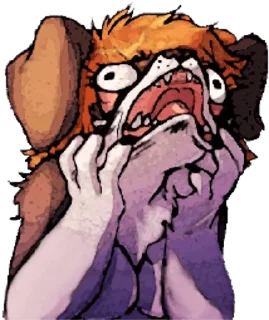 😱 emoji Mitsakii's Weird Stash Telegram sticker 24 of 120
