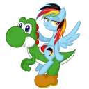 🐴 emoji German Dash Telegram sticker 20 of 116