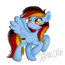 😯 emoji German Dash Telegram sticker 5 of 116