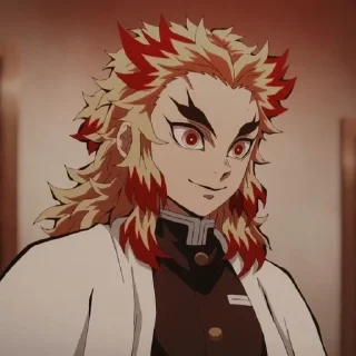 🔥 emoji (🔥) Rengoku ❤️‍🔥 Kyojuro!! Telegram sticker 22 of 33