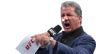 😱 emoji UFC En Español - Sticker Pack Telegram sticker 15 of 31