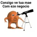 🍊 emoji /LaranjoYagami/ by: Teu pai Telegram sticker 12 of 40