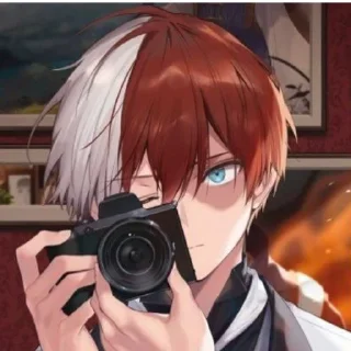 🔥 emoji Shoto Todoroki Telegram sticker 5 of 120