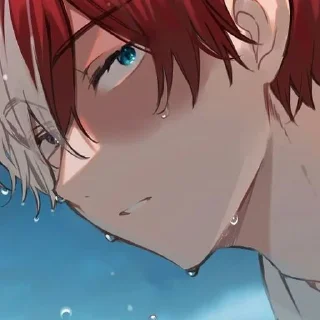 🔥 emoji Shoto Todoroki Telegram sticker 17 of 120
