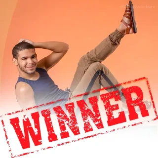 🏆 emoji bbb 22 winner by @bloodystickers Telegram sticker 20 of 20
