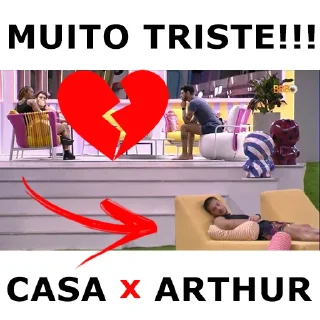 💔 emoji Arthur Aguiar - BBB 22 by @missamericandream Telegram sticker 13 of 28