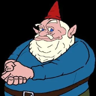 🍄 emoji Gnome Truth pack Telegram sticker 8 of 33