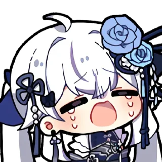 😢 emoji 东雪莲 Telegram sticker 8 of 69