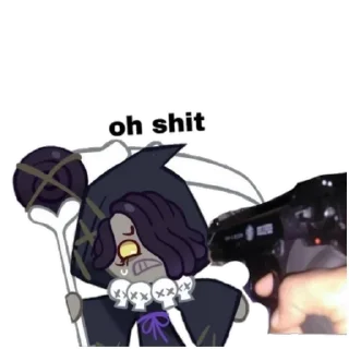 😔 emoji Licorice cookie {cookie run} (@emopix) Telegram sticker 10 of 20