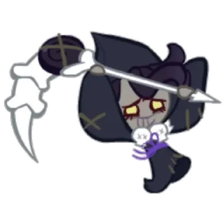 😳 emoji Licorice cookie {cookie run} (@emopix) Telegram sticker 15 of 20