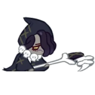 😝 emoji Licorice cookie {cookie run} (@emopix) Telegram sticker 5 of 20