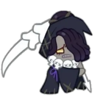 😙 emoji Licorice cookie {cookie run} (@emopix) Telegram sticker 12 of 20