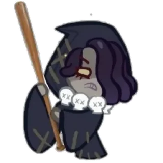 ☺ emoji Licorice cookie {cookie run} (@emopix) Telegram sticker 3 of 20