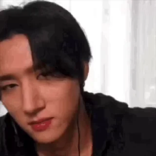 😐 emoji Changkyun : @sourstickers Telegram sticker 19 of 25