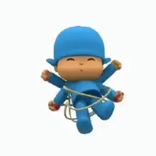 🥚 emoji Pocoyo : @sourstickers Telegram sticker 9 of 35