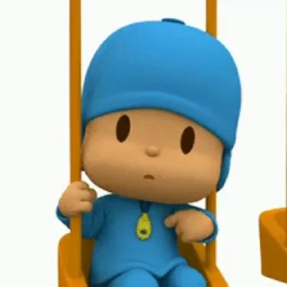 🥚 emoji Pocoyo : @sourstickers Telegram sticker 5 of 35