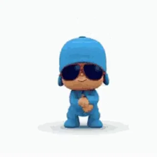 🥚 emoji Pocoyo : @sourstickers Telegram sticker 16 of 35