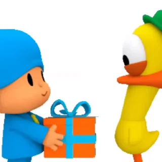 🥚 emoji Pocoyo : @sourstickers Telegram sticker 19 of 35