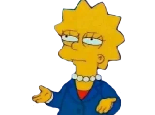 Sticker from LOS SIMPSONS