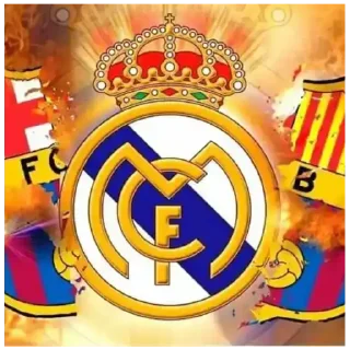 😅 emoji Real Madrid Telegram sticker 5 of 15