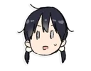 😦 emoji tamako Telegram sticker 2 of 18