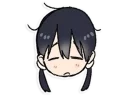 😞 emoji tamako Telegram sticker 8 of 18