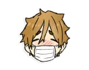 😷 emoji tamako Telegram sticker 12 of 18