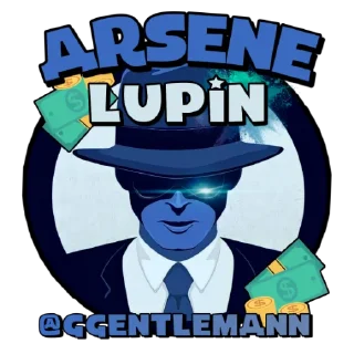 Sticker from Arsene Lupin | @ggentlemann