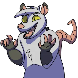 😈 emoji ZomPossum Boi Telegram sticker 11 of 11